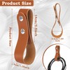 Leather Whip Holster, Coolrunner Soft Handmade Belt Whip Holder Bullwhip