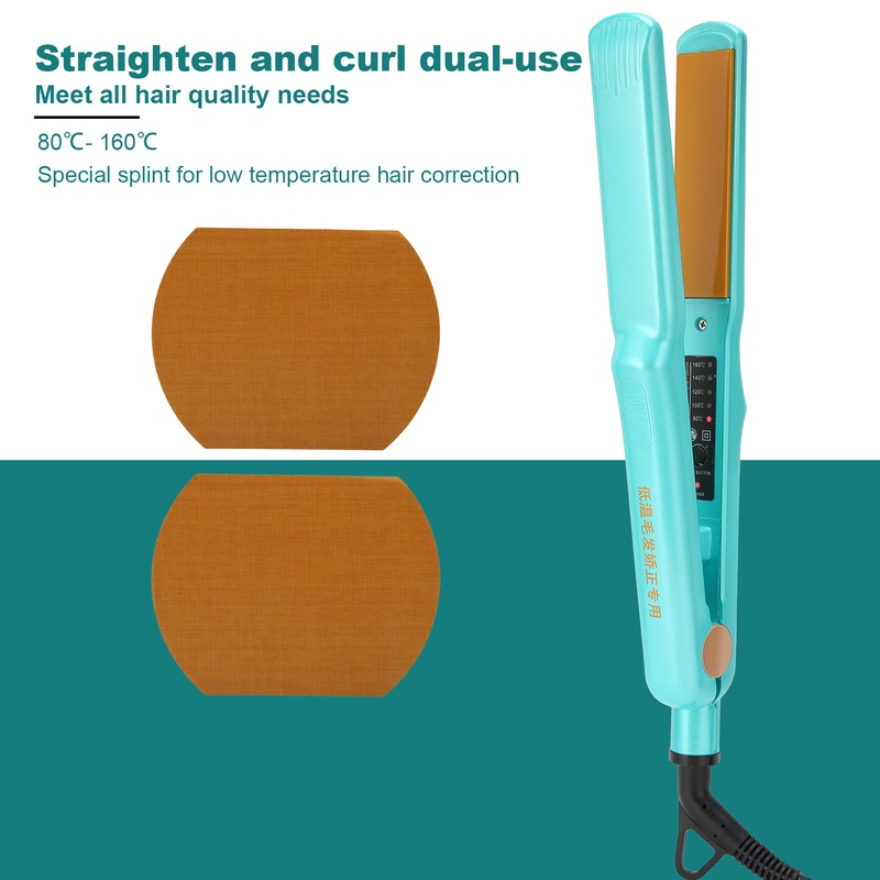 Hair Straightener Temperature Adjustable Hair Straightening Curling Flat Iron