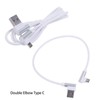 Aouzsta 90 Degree USB Cable Right Angle Charger L Shape