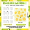 Swedish Dish Cloths 6 Pack, Reusable, Sponge Cloth Kitchen Towels,