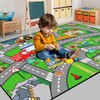 OGPJKEQR Car Rug for Kids - Green, 2'5''4''