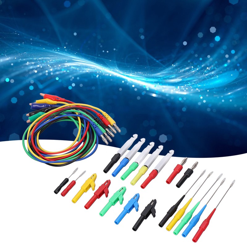 Banana Plug Test Leads Kit Good Conductivity Fast Accurate Readings