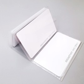 YAVIS 10pcs RFID Card 125KHz Proximity ID Smart Card Tag 0.8mm Thick TK4100 / EM4100 / EM4200 Reading Card for Access Control System, White