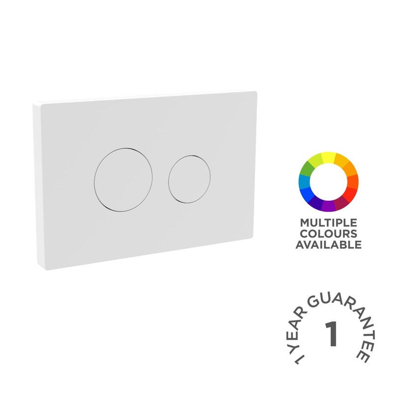 nuie MDPP06R Ceramics Accessories Round Push Button Plate for Pneumatic