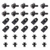 YINETTECH 30 Piece Car Engine Cover Screws Fixed Nut Clamps