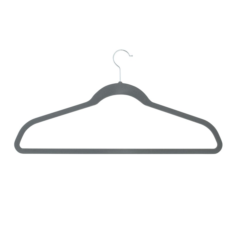 Simplify Extra Wide 21” Velvet Coat Hangers | 6 Pack