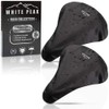 White Peak® set of 2 waterproof saddle covers, bike seat