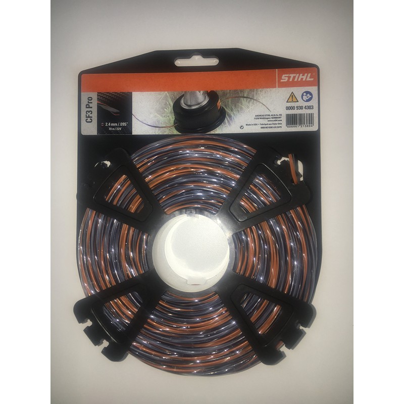 STIHL 9304303 Carbon Trimmer Line 2.4 mm x 70 m