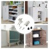 Concealed Hinges Cabinet Iron Right Angle Pivot Hinge Set for