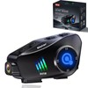 Bluetooth Motorcycle Helmet Headset with HD Action Camera 1080P Video/Photo,Hands-Free