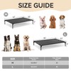 Petsfit Elevated Raised Outdoor Dog Bed - Cooling Dog Cot