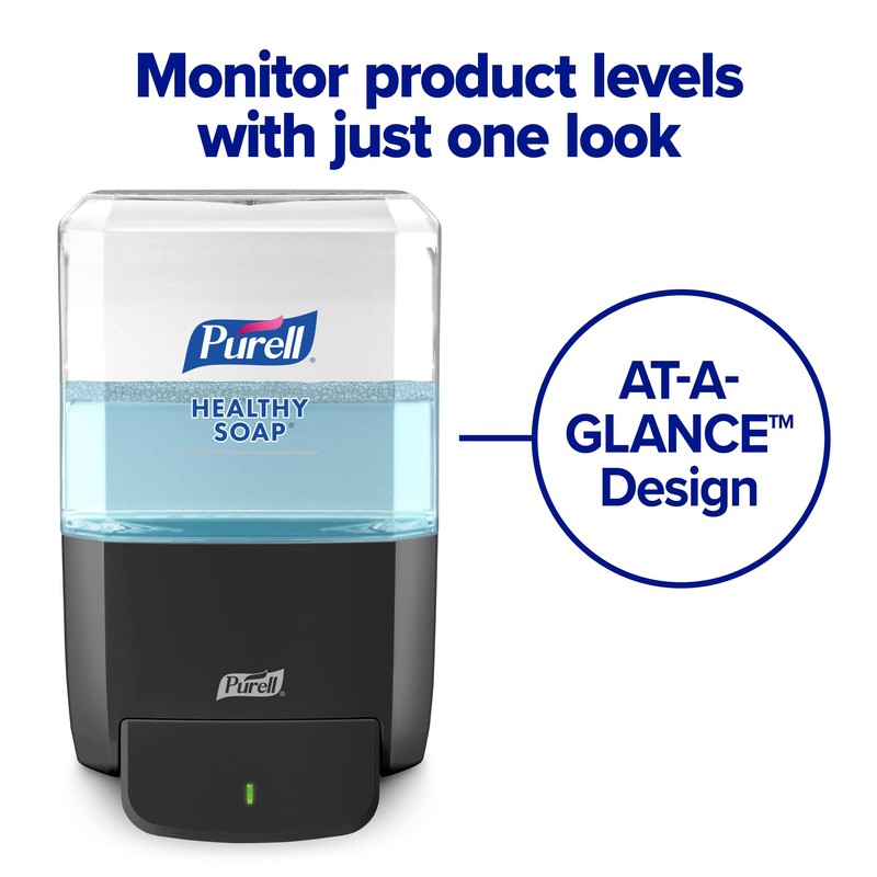 PURELL ES4 Manual Wall-Mounted Hand Soap Dispenser, Graphite, Compatible with