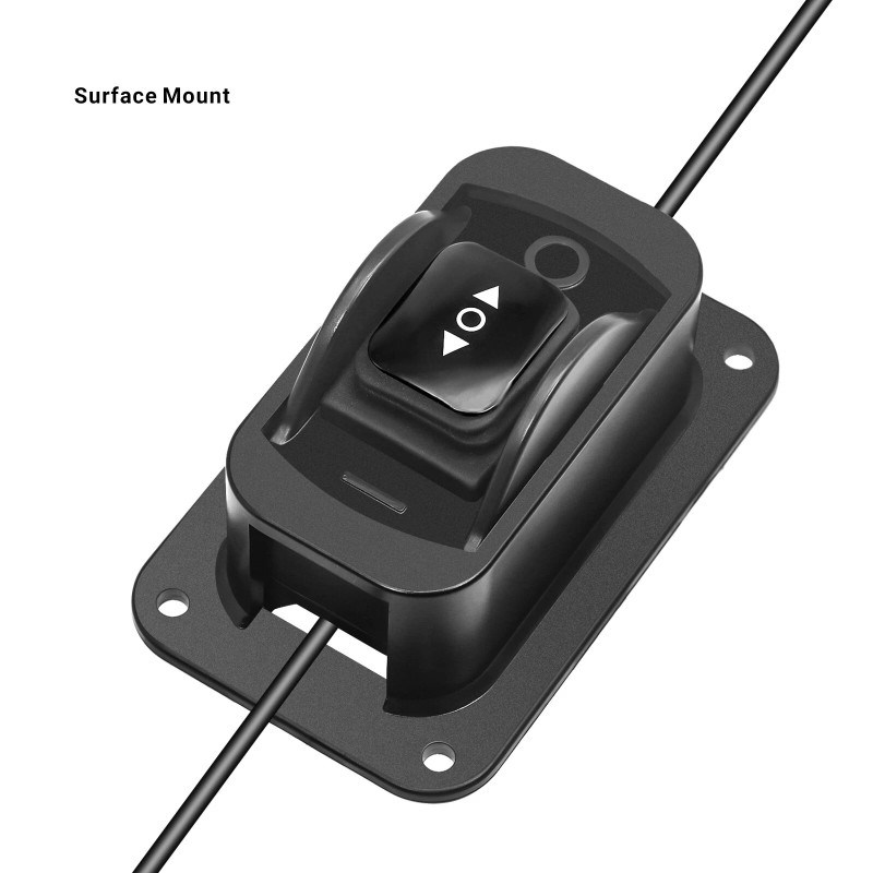 Recoil LAS3 DPDT 25A 12V DC Motor Polarity Reversing Momentary