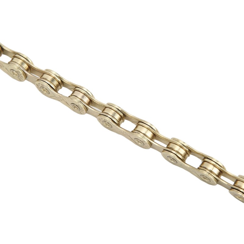9 Speed Bicycle Chain, Double Bridge Design Mountain Bicycle Chain,