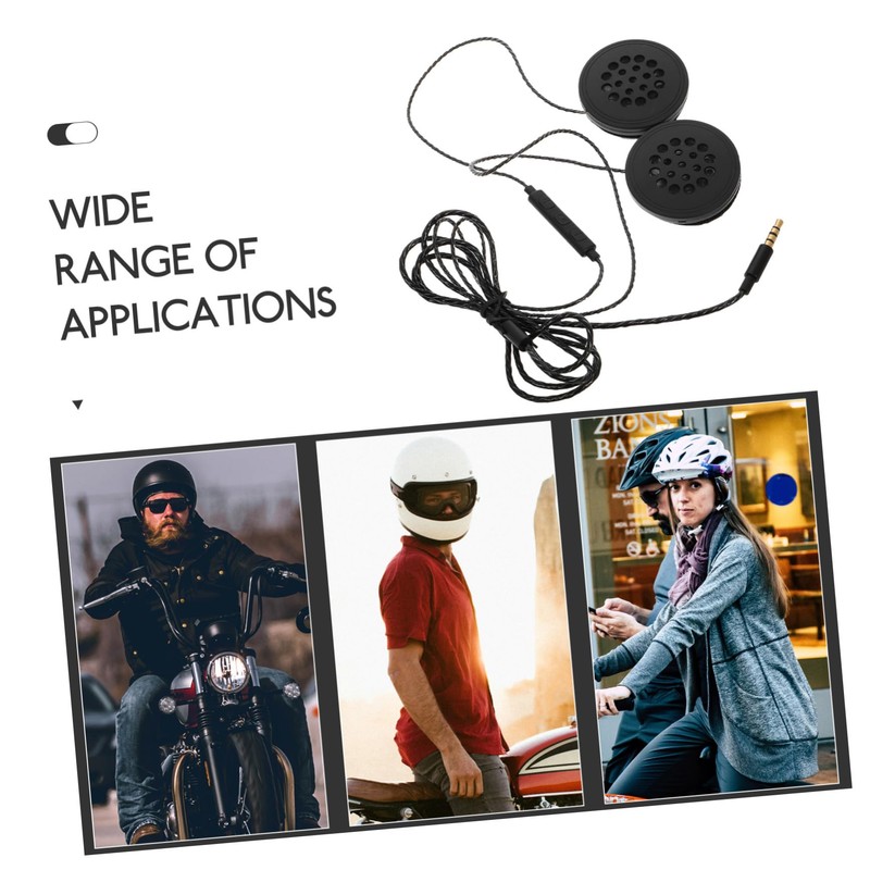 COHEALI Ergonomic Motorcycle Headset with Voice Control High Fidelity Audio