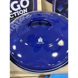BK 10” Dutch  Oven Indigo Collection 5.5 Qt 5.2 Liter Blue NEW