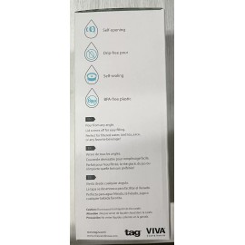 TAG Viva Scandinavia Tag Carafe, 46 Fl Oz Capacity, Glass, Dishwasher Safe