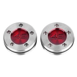 Gofotu 2pcs 5g/10g/15g/20g/25g/30g/35g/40g Choose weight Golf Custom Weights Compatible with Titleist Scotty Cameron Golf Club Putters Newport Red (2PCS 45g(Doesn't include Wrench))