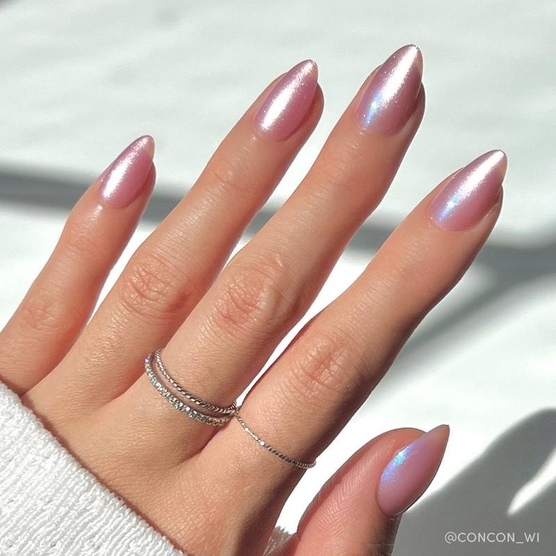 Glamnetic Siren's Cove Press On Nail Collection:_Into Blue