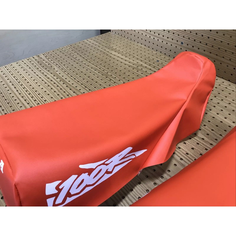 Unbranded HONDA XR100R SEAT COVER 1994 MODEL (ORANGE) (H*-379)