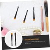 NOLITOY 6pcs Mini Eyebrow Brush Set Multipurpose Makeup Brush Eyelash