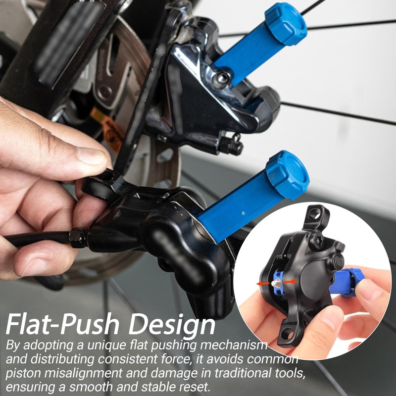 QZAVIRE Bike Brake Pad Spreader Tool, Bicycle Hydraulic Disc Brake