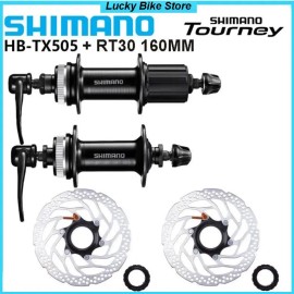 Bujes De Bicicleta Shimano Tx505, 32 H, Parte Trasera Y Fron
