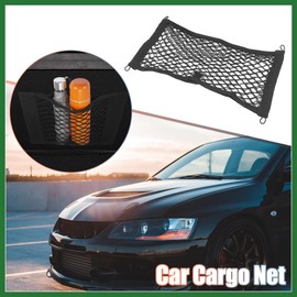 Motoforti Large Cargo Net for Car Trunk RV Boats Storage Mesh Pocket Net Set Long-lasting