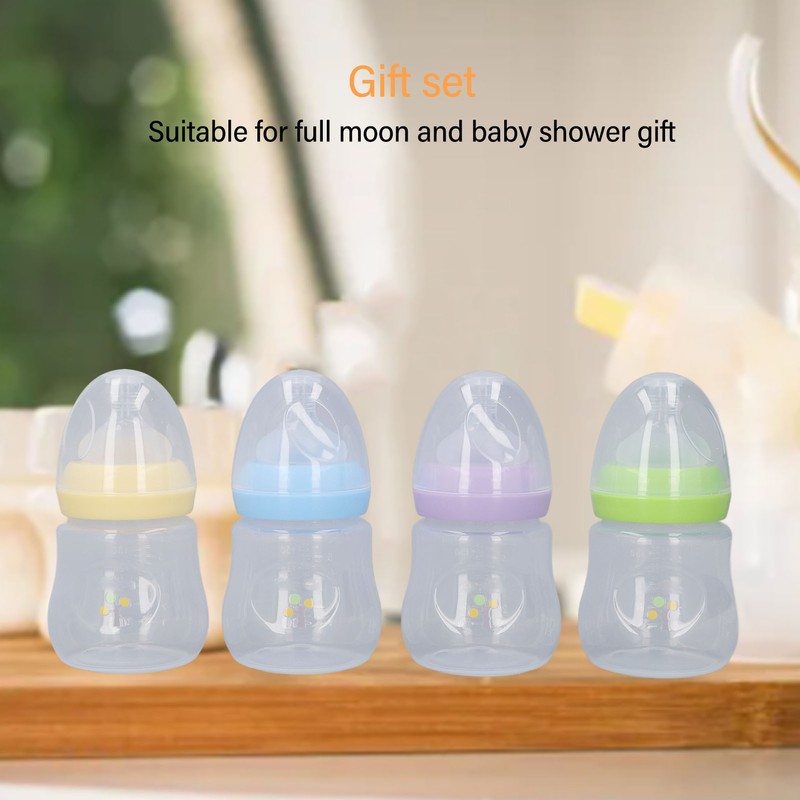 Baby Bottle Gift Set Colorful 6 Oz PP Boys Girls