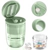 Pill Cutter Splitter with Dispenser, Pill Cutter for Small or