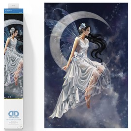 DIAMOND DOTZ ® - Frost Moon, Full Drill, Round Dotz, Diamond Painting Kits, Diamond Art Kits for Adults, Gem Art, Diamond Art, Diamond Dotz Kits, 39.4"x39.4"