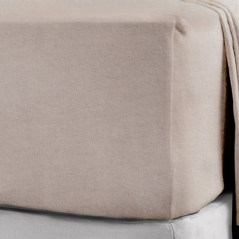 Luxury Bedding Brushed Cotton Flannelette Deep Fitted Sheets 25CM/10 Box