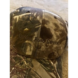 Realtree Gordon Food Service Camouflage Baseball Style Cap Hat One Size New