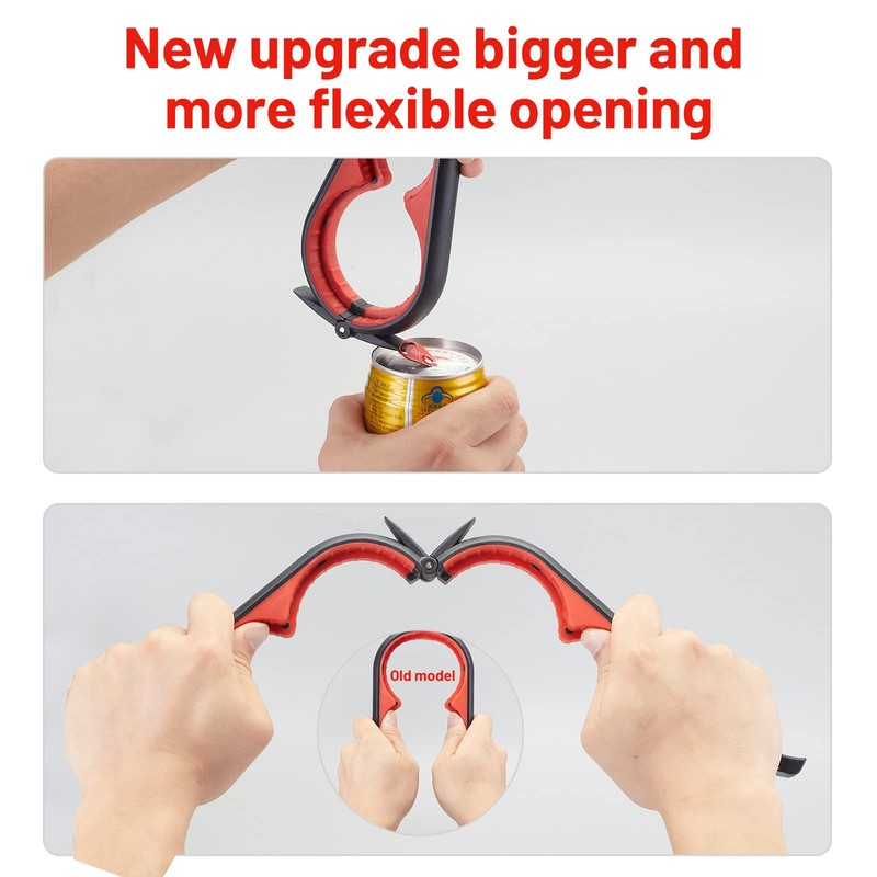 Jar Bottle Opener for Weak Hands,4 &5 in 1 Multi