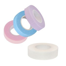 4 Rolls of Eyelash Tape Eyelash Extension Tape Eyelash Insulation Tool (Blue/Pink/Purple/White)