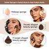 MAGEFY Set de Brochas para Maquillaje de 10 Piezas con