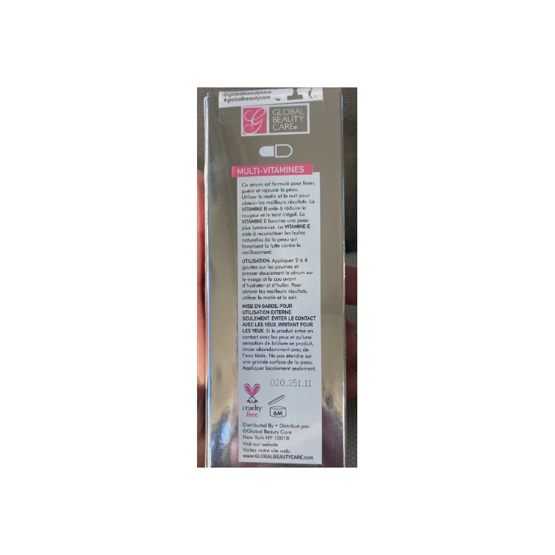 Global Beauty Care Multi-Vitamin Serum 1oz (30ml)