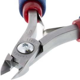 Cutters – Tronex Miniature Oval Head, Relieved, Flush Cut (Long Ergonomic Handles) • 7312