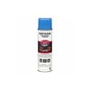 Fluorescent Blue Line Marking Paint, Water Base Type, 20 Oz.
