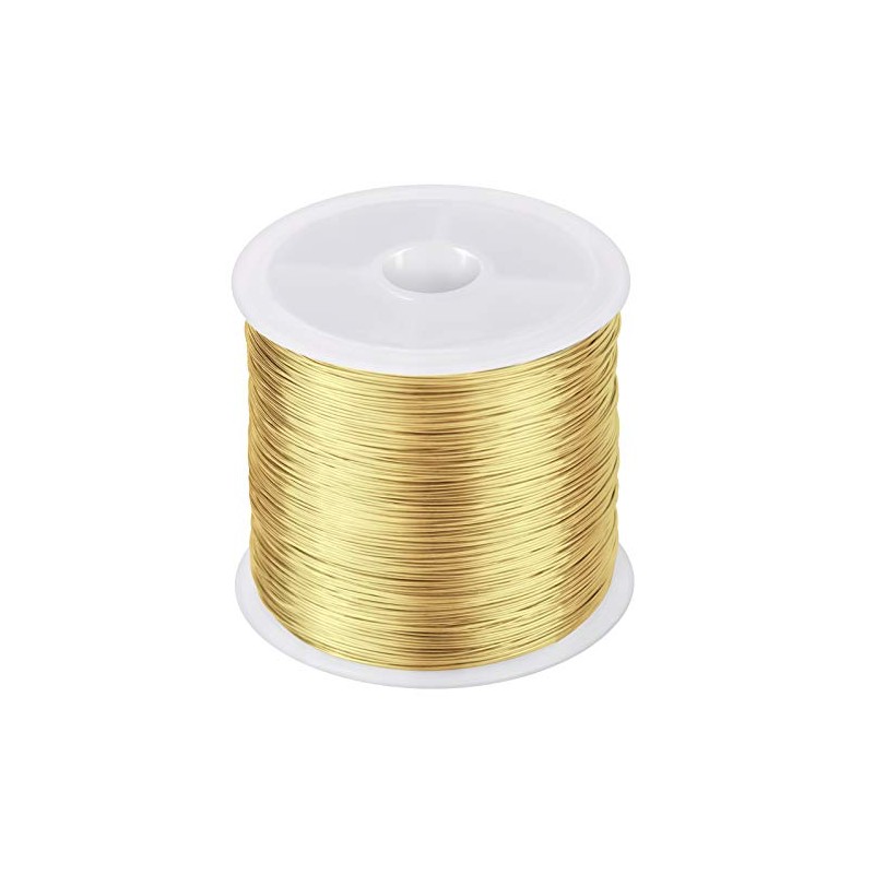 MIKIMIQI Jewelry Wire - 328Ft, 26 Gauge, Tarnish Resistant, Copper,
