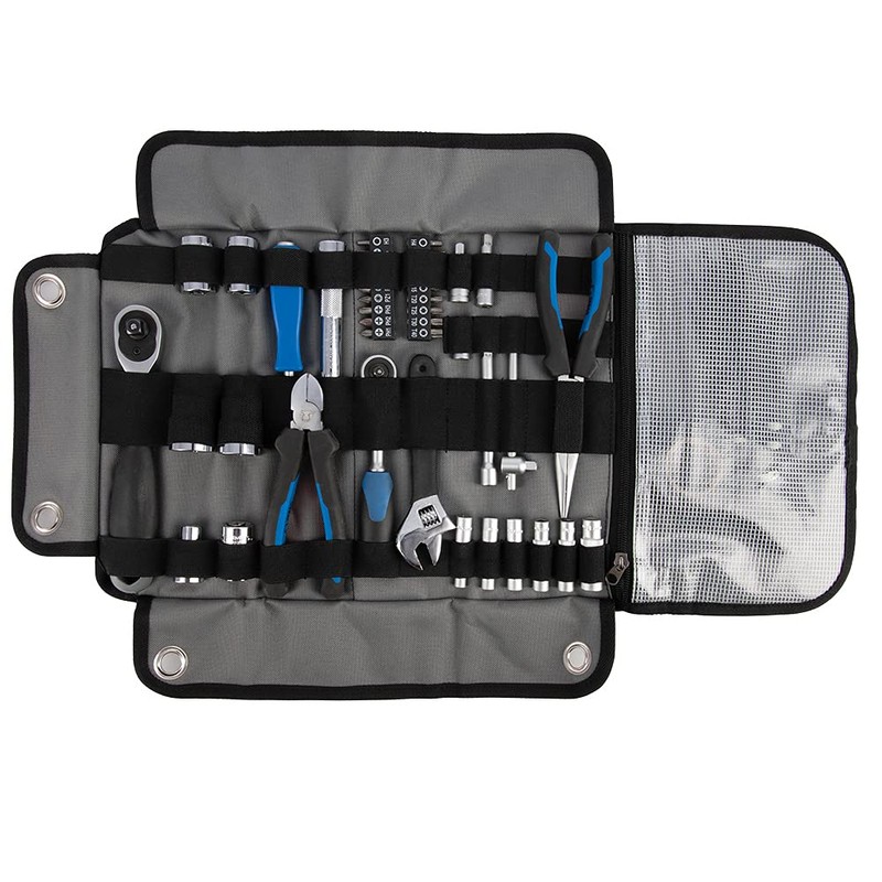 Oxford Toolstash. Compact Roll For Tools. (Tools Not Included), Black