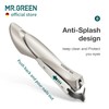 MR.GREEN Slanted Edge Nail Cutting Clippers Cuticle Nippers Tool Stainless