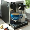 LE TAUCI 8 oz Cappuccino Cups with Saucers, Ceramic Large