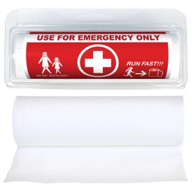 Premium Travel-Size Toilet Paper Rolls | Convenient Plastic Dispenser | Lightweight & Compact | Female Urination Device | Travel Set (2 Rolls & 1 FUD) (030 Emergency Use Only)