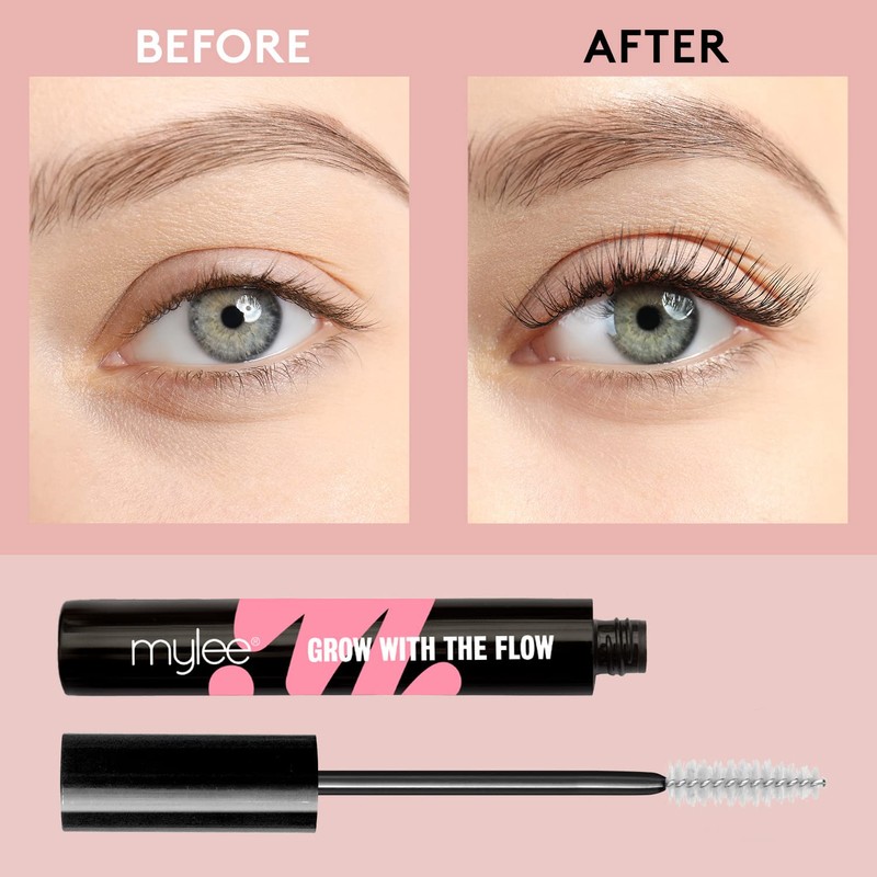 Mylee Enhancing Eyelash Serum for Lashes and Brows - Natural