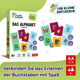 Trefl The Alphabet - Little Explorer Educational Game for Children from 4 Years