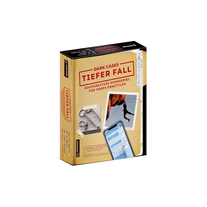 Gmeiner Verlag Dark Cases Deep Fall Crime Puzzle, Yellow
