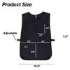 MIKI WELL Waterproof Cobbler Apron with 4 Pockets Vest Smock