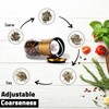Premium Salt and Pepper Grinder Set - 5 oz, Golden