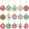 Yuxung 15 Pcs Christmas Diamond DIY Keychain 5D DIY Xmas